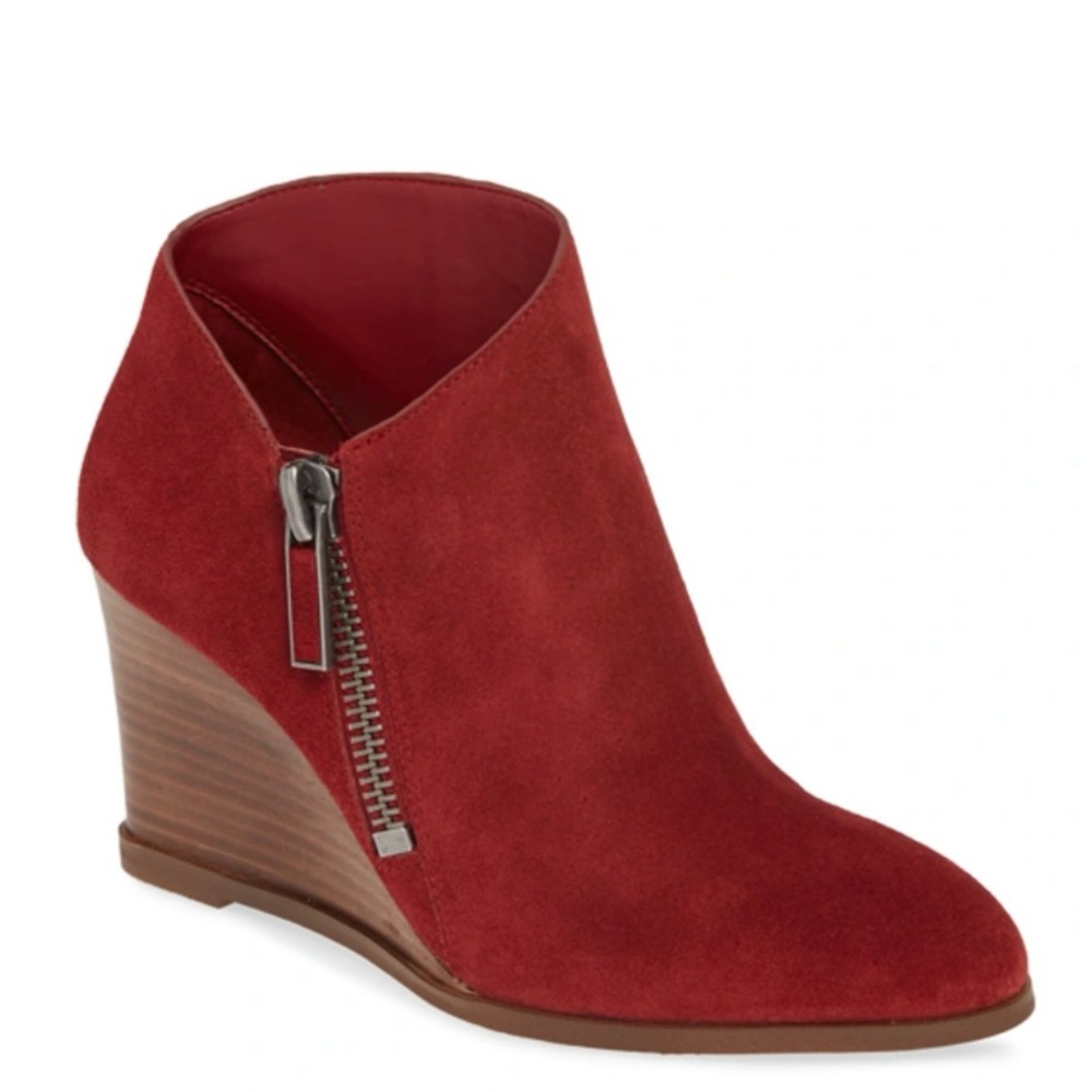 1.State Kaleb Wedge Womens Anke Bootie SZ 8